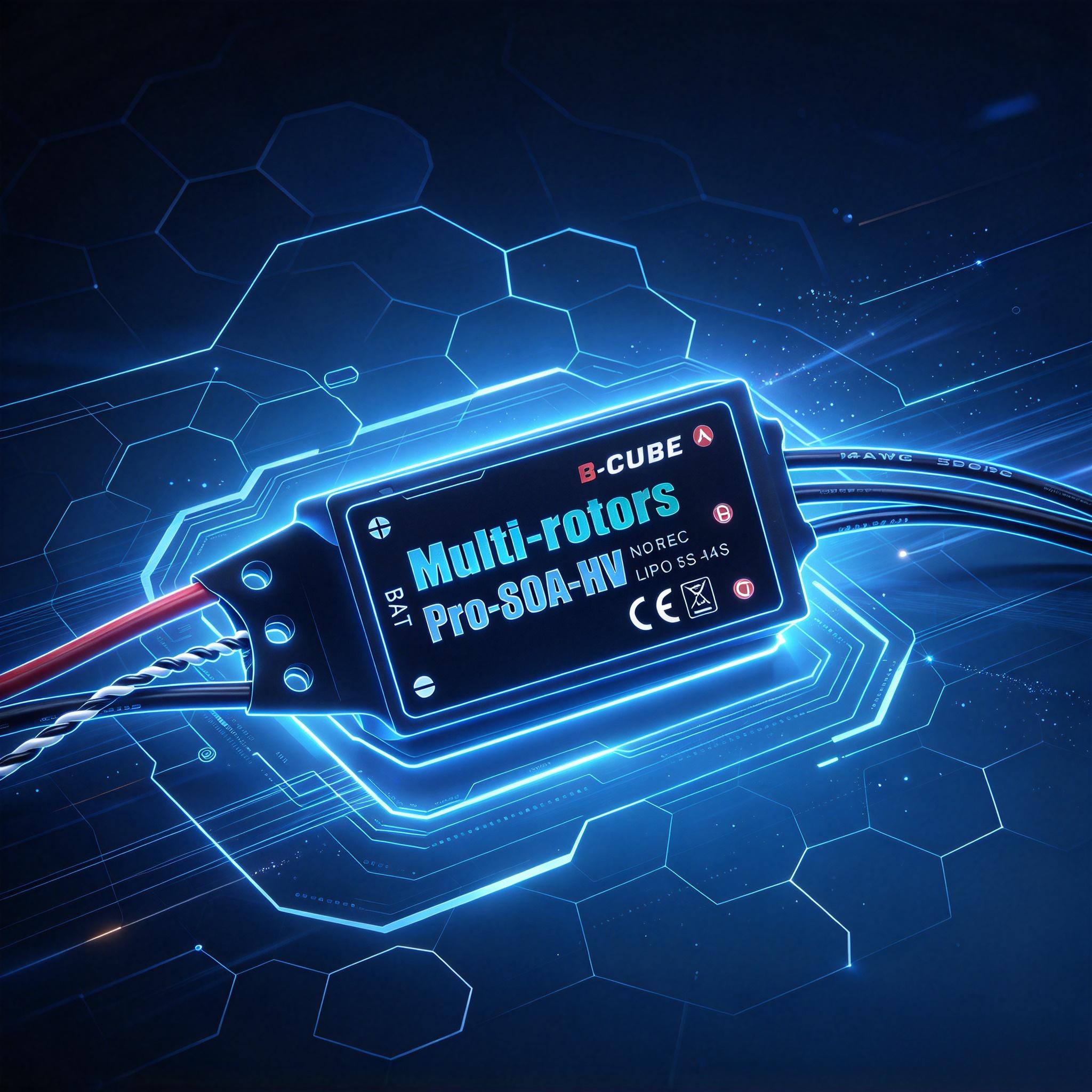 Drone Battery High Voltage - Gelukkige B-CUBE Multi-rotors pro 80A HV