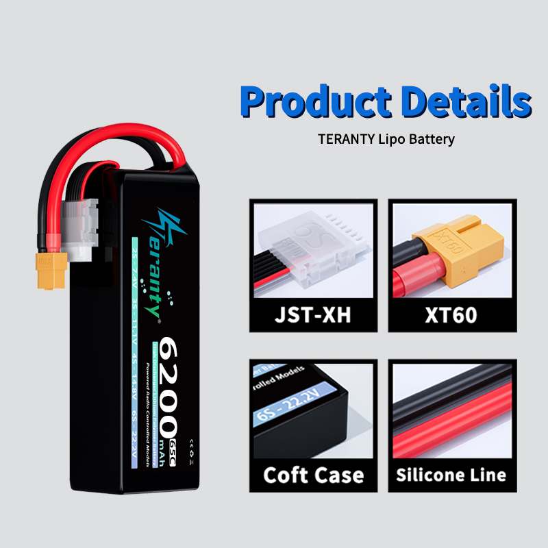 TERANTY 6S 6200mAh Lipo Batter - Drone Battery Lipo recensie en prijs