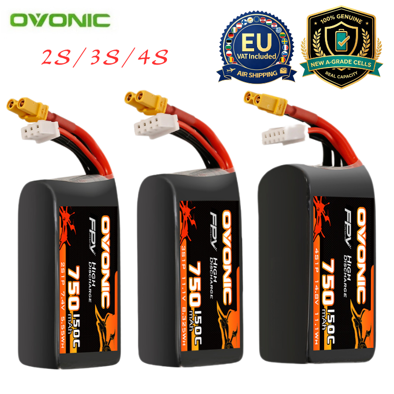 HOT OVONIC 150C 750mAh 7.4V/11 - Drone Battery 3S recensie en prijs
