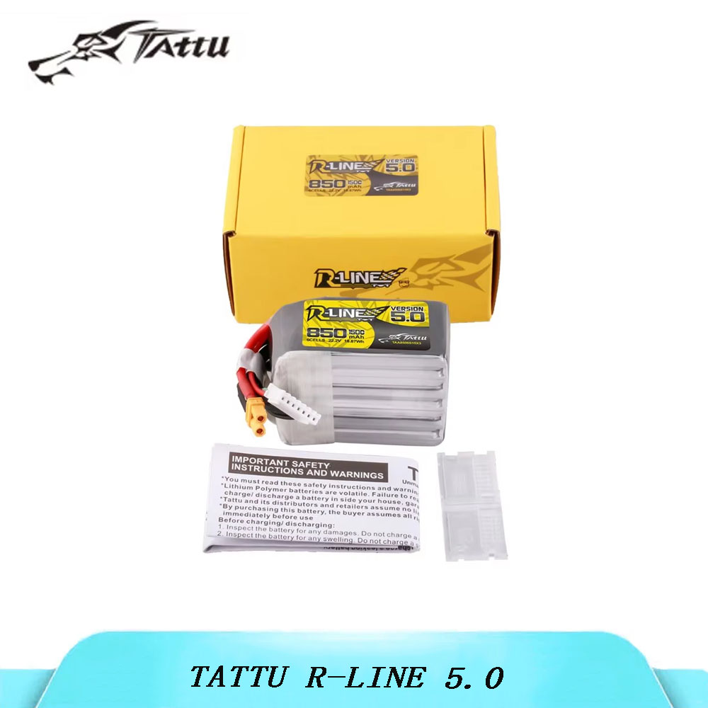 TATTU R-LINE 5.0 3S 4S 6S Lipo - Drone Battery 3S recensie en prijs