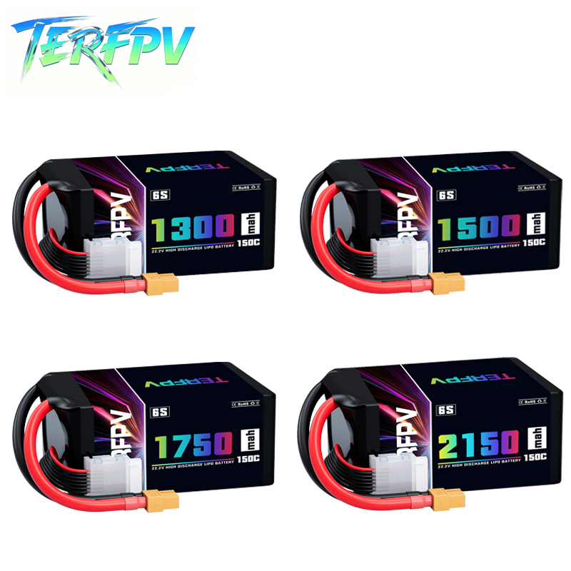 TERFPV Lipo Batterij 6S 22.2V  - Drone Battery Lipo recensie en prijs