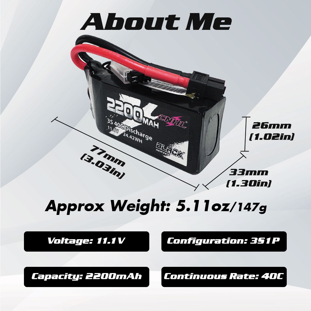 2 stks CNHL 3 S Lipo Batterij  - Drone Battery 3S recensie en prijs