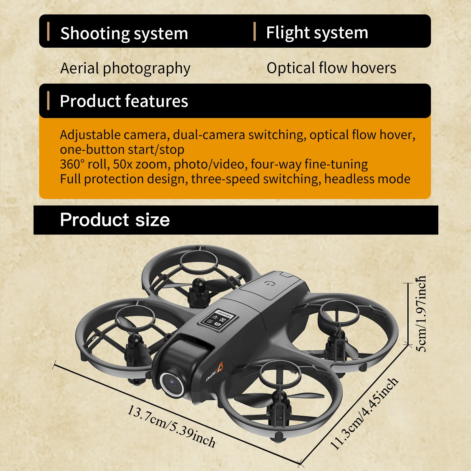 YL3 Opvouwbare Reisdrone, HD D - Drone Battery Case recensie en prijs