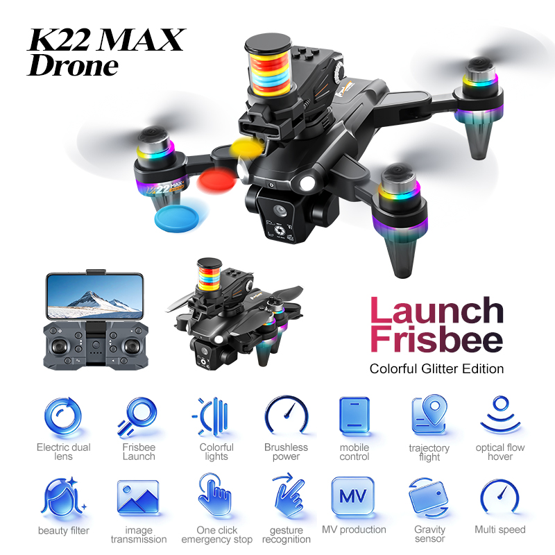 JCMO K22 MAX Frisbee Launch Dr - Drone Battery Case recensie en prijs